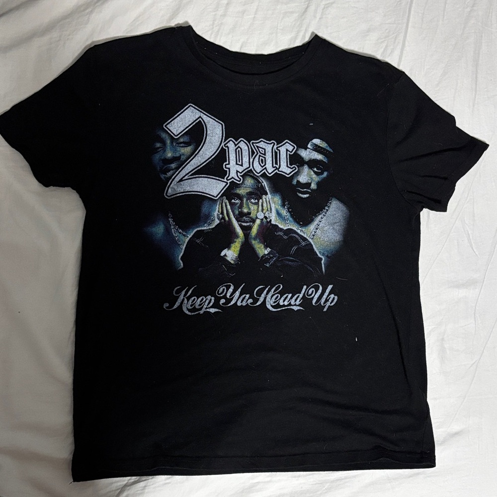 Bravado Black 2Pac Kids T-Shirt